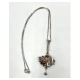 Frank Juhls 925 Silver Pendant Necklace