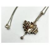 Frank Juhls 925 Silver Pendant Necklace