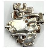 Frank Juhls 925 Silver Pendant Necklace