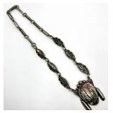 Taxco Mexican Sterling Abalone Necklace