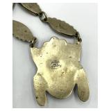 Taxco Mexican Sterling Abalone Necklace