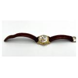 Armitron Musical Quartz Watch, Leather Band (Broken)