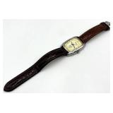 Darch Men's Leather Watch - Brown Leather Strap