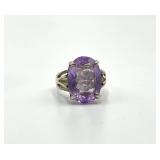Sterling Silver Lavender Amethyst Ring