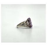 Sterling Silver Lavender Amethyst Ring