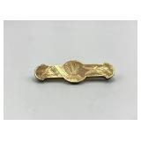 Victorian Etruscan Bar Brooch