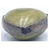 Jade Heart Pendant - Sterling Silver