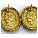 Richelieu Oval Earrings