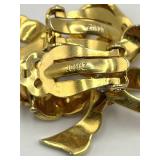 Jonas Bow Clip-On Earrings