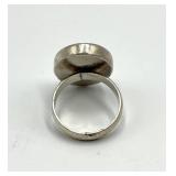 Turquoise Ring - 950 Silver