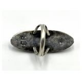 Navajo Silver Turquoise Ring