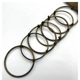 Interlocking Brass Circles Necklace MCM