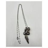 Sterling Silver Fairy Pendant Necklace