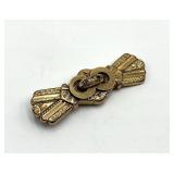 Victorian Bar Brooch Pin - Broken