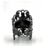 Dragon's Breath Fire Opal Filigree Ring