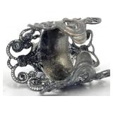 Dragon's Breath Fire Opal Filigree Ring