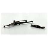 Vintage Silver Boy Fishing Pin