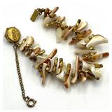 Miriam Haskell Agate Bracelet