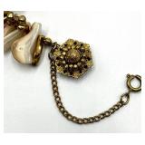 Miriam Haskell Agate Bracelet