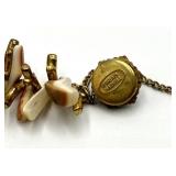 Miriam Haskell Agate Bracelet