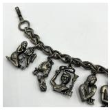 Coro 10 Commandments Charm Bracelet