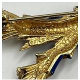 Scarecrow Brooch Pin