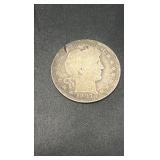1907 s barber quarter