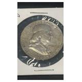 1963 d Benjamin Franklin half dollar