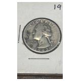 1943 Washington quarter