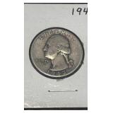 1943 Washington quarter