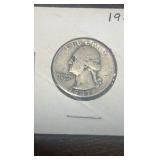 1947 Washington quarter
