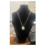 Sterling silver pendant and chain