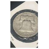 1951 s Benjamin Franklin half dollar