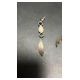 Sterling silver and turquoise earrings