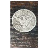 1899 barber half dollar