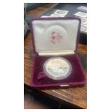 proof 1988 s silver eagle 1ozt of of pure silver