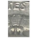 1962 p Benjamin Franklin half dollar