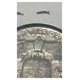 1962 d Benjamin Franklin half dollar