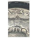 1963 d Benjamin Franklin half dollar