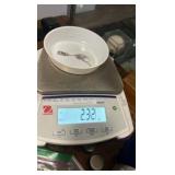 sterling silver chain and pendant