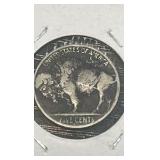 buffalo nickels lot of 5 1930-1937