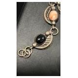 signed sterling silver Navajo bracelet