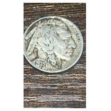 buffalo nickels lot of 5 1926-1936