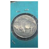 buffalo nickel lot of 5 1926-1937