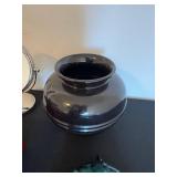 Red Jewelry Box, Round Vanity Mirror, Black Vase, Green Turtle Figurine