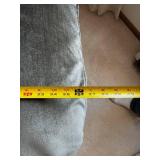 Tufted Armchair - Gray Upholstery, Approx 36-40in Wide