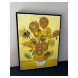 Vincent van Gogh Sunflowers Framed Print Reproduction 2 ft 7 in x 1 ft 11 in