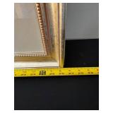 African Mother & Child Artwork - Framed Print in Gold Beaded Frame