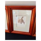 Bill Reid Haida Art Prints - 4 Framed Set