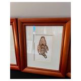 Bill Reid Haida Art Prints - 4 Framed Set